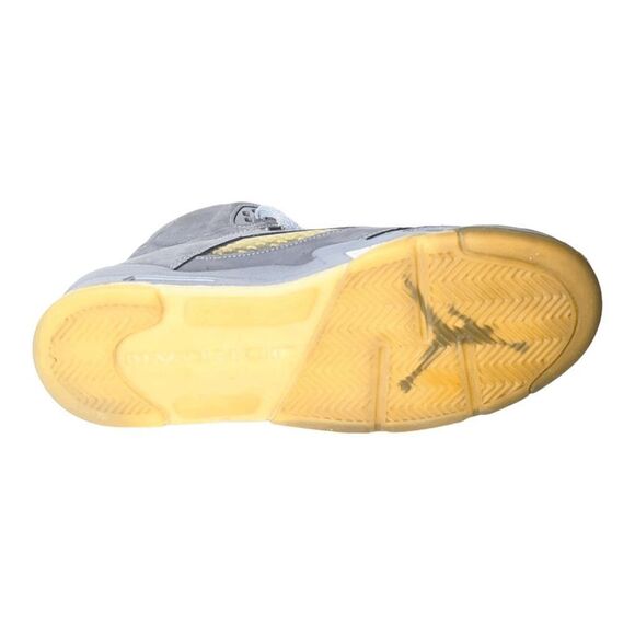 NIKE Air Jordan 5 Retro 'Wolf Grey' GS Sneakers Size 5.5Y - Picture 9 of 9